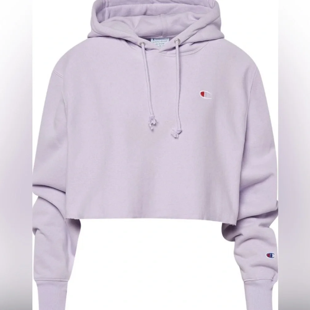 Champion Reverse Weave cropped Hoodie - Picture 1 of 3